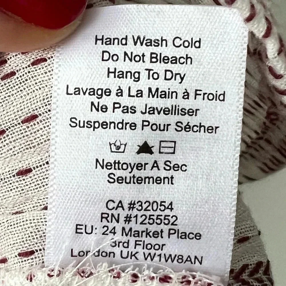 ANTHROPOLOGIE DOLAN EMBROIDERED TANK - Picture 10 of 11